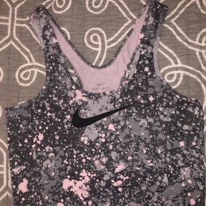 NWOT Nike splatter print tank top